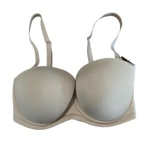Wacoal Red Carpet Strapless Full Busted Underwire‎ Bra 854119 Nude 36DDD
